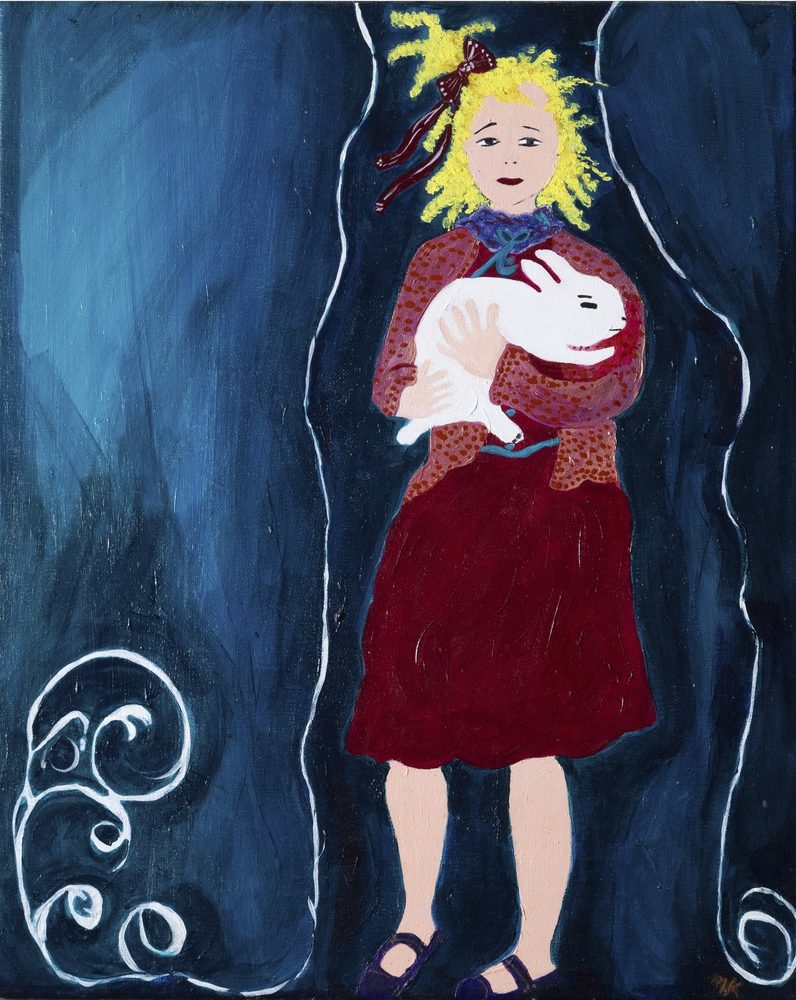 Alice - original painting by Mary Kilpatrick