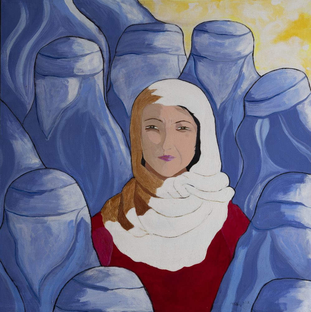 Bravery - original painting by Mary Kilpatrick