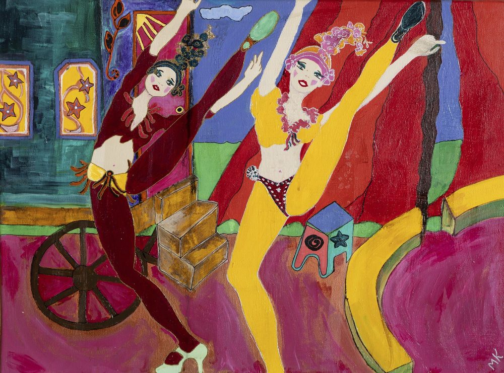 Carnival - original painting by Mary Kilpatrick