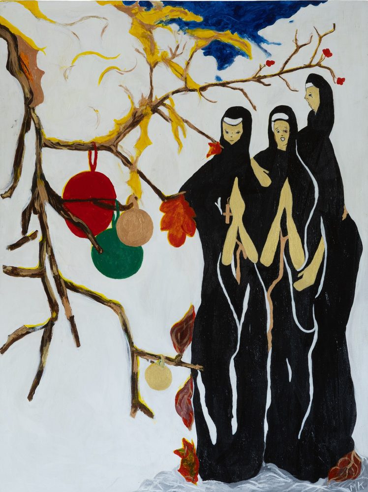 Christ Mass - original painting by Mary Kilpatrick