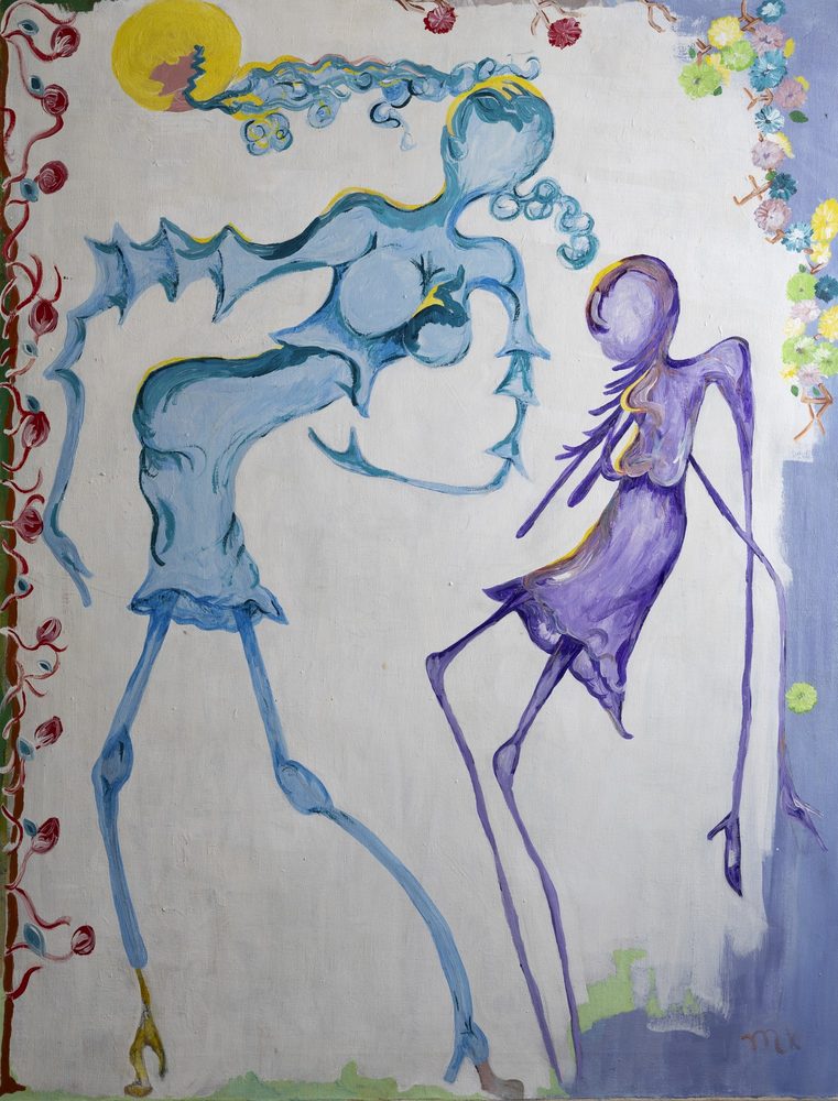 Deconstruction - original painting by Mary Kilpatrick