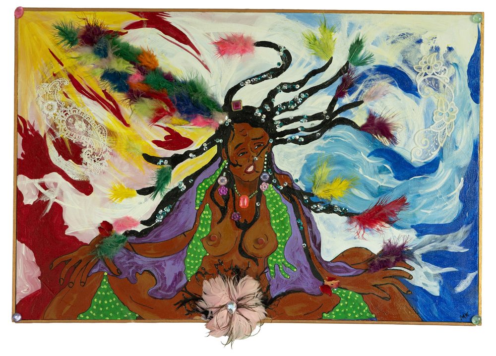 Earth Mother - original painting by Mary Kilpatrick