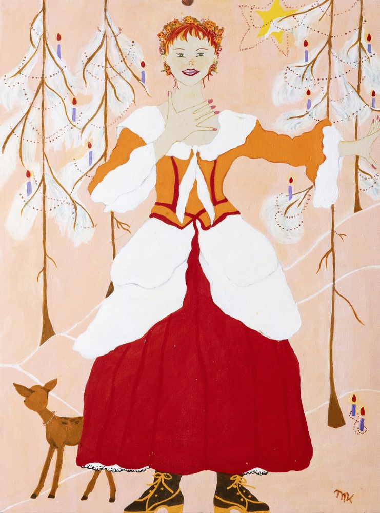 Fantasy Land - original painting by Mary Kilpatrick