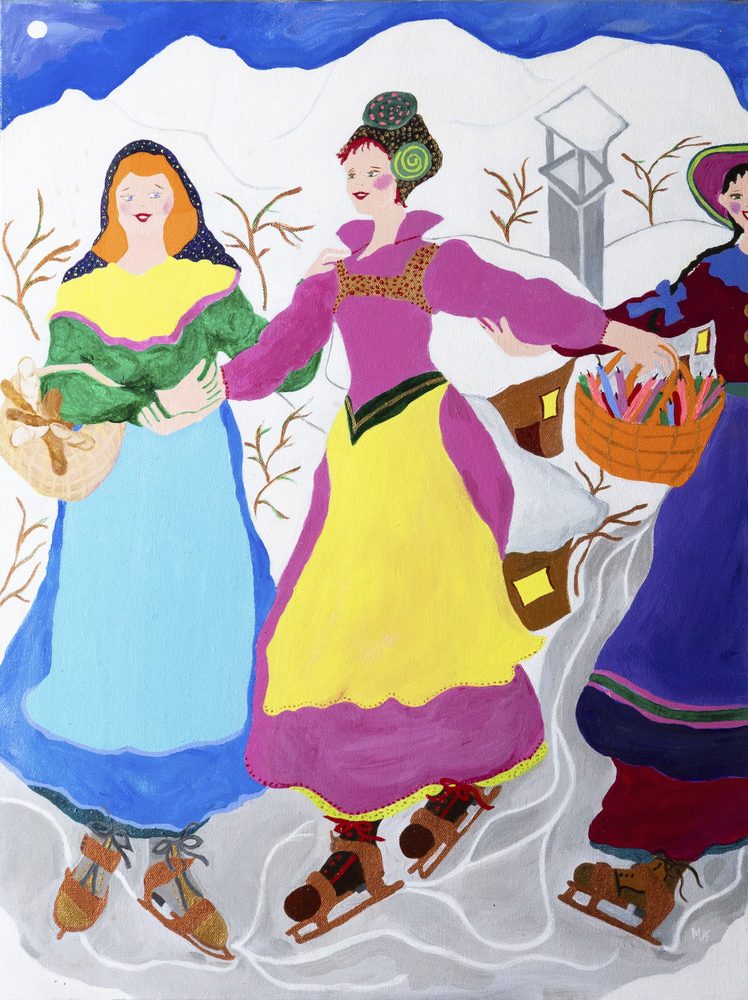 Heidi - original painting by Mary Kilpatrick