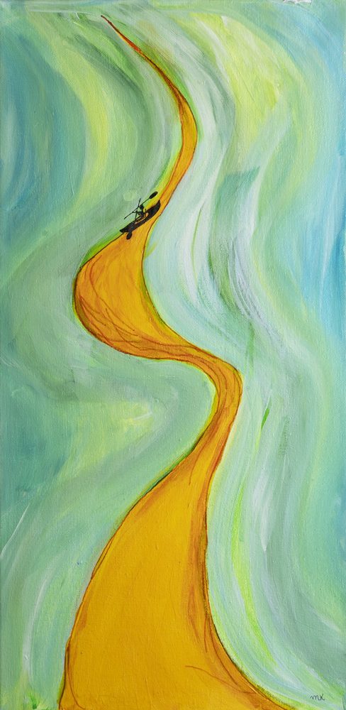 Journey - original painting by Mary Kilpatrick
