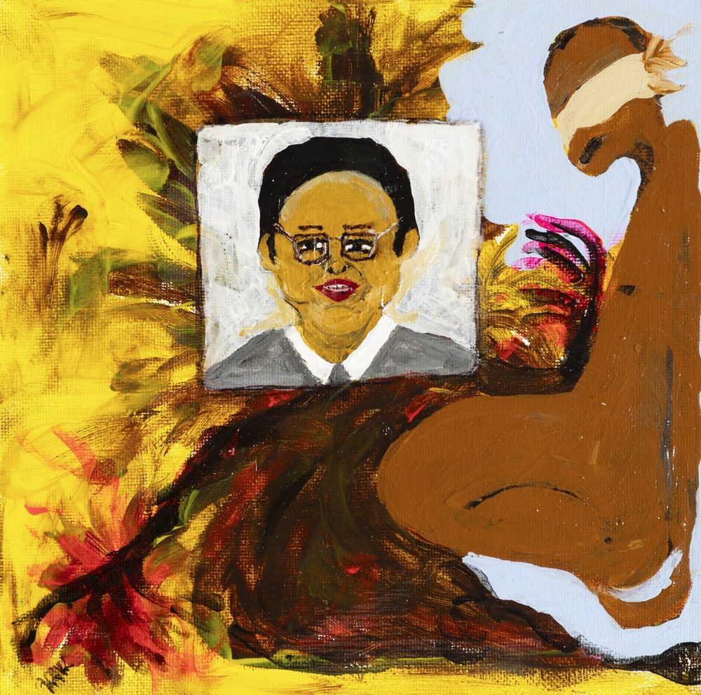 Kidnapped II - original painting by Mary Kilpatrick