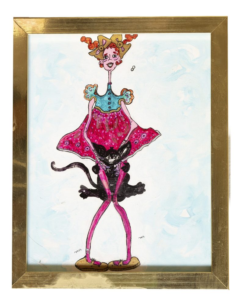 Nanette - original painting by Mary Kilpatrick