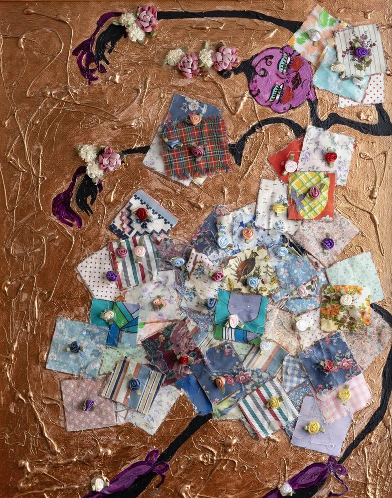 Personas - original painting by Mary Kilpatrick