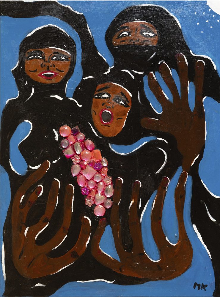 Rape - original painting by Mary Kilpatrick