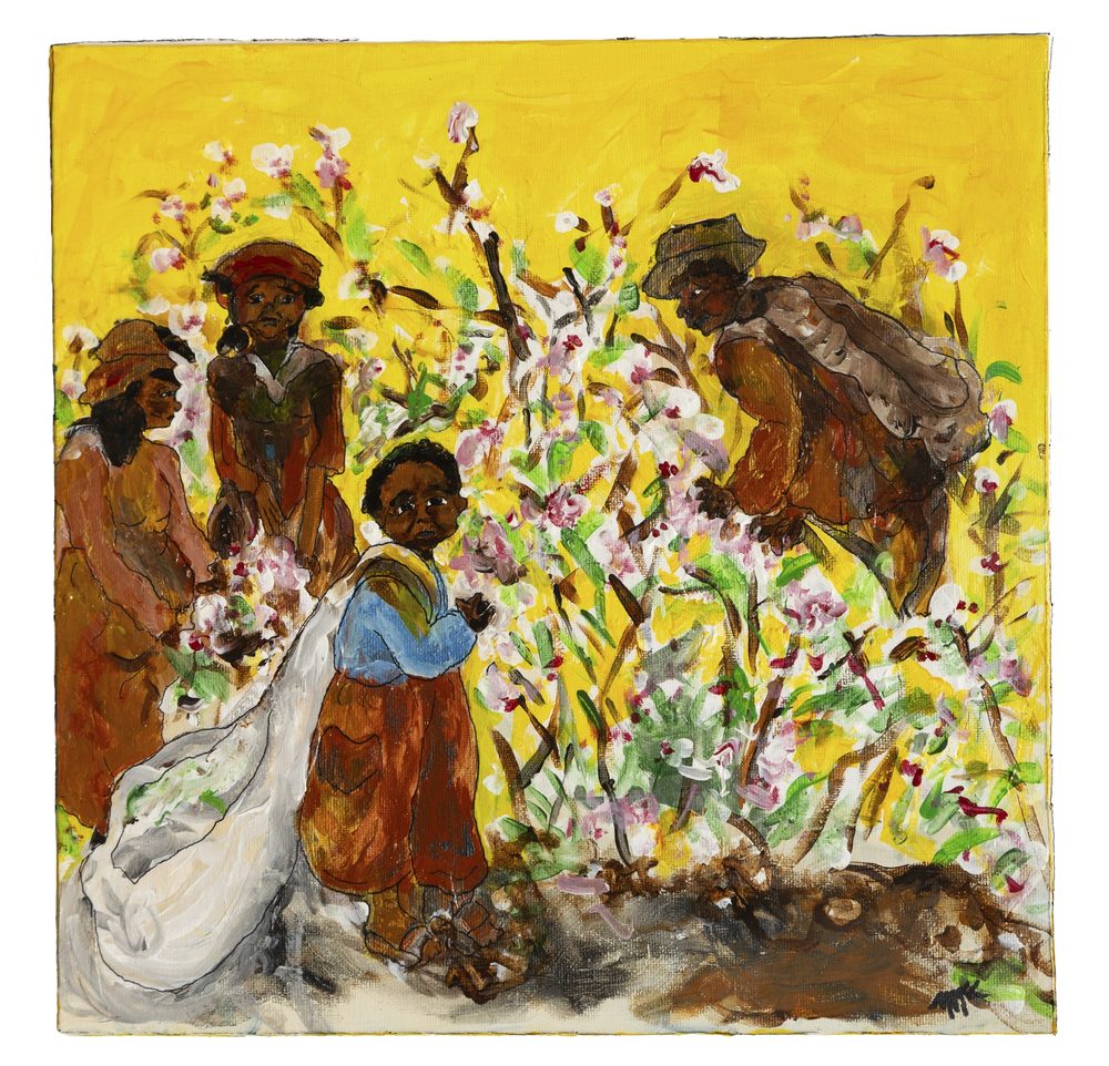 Slavery - original painting by Mary Kilpatrick